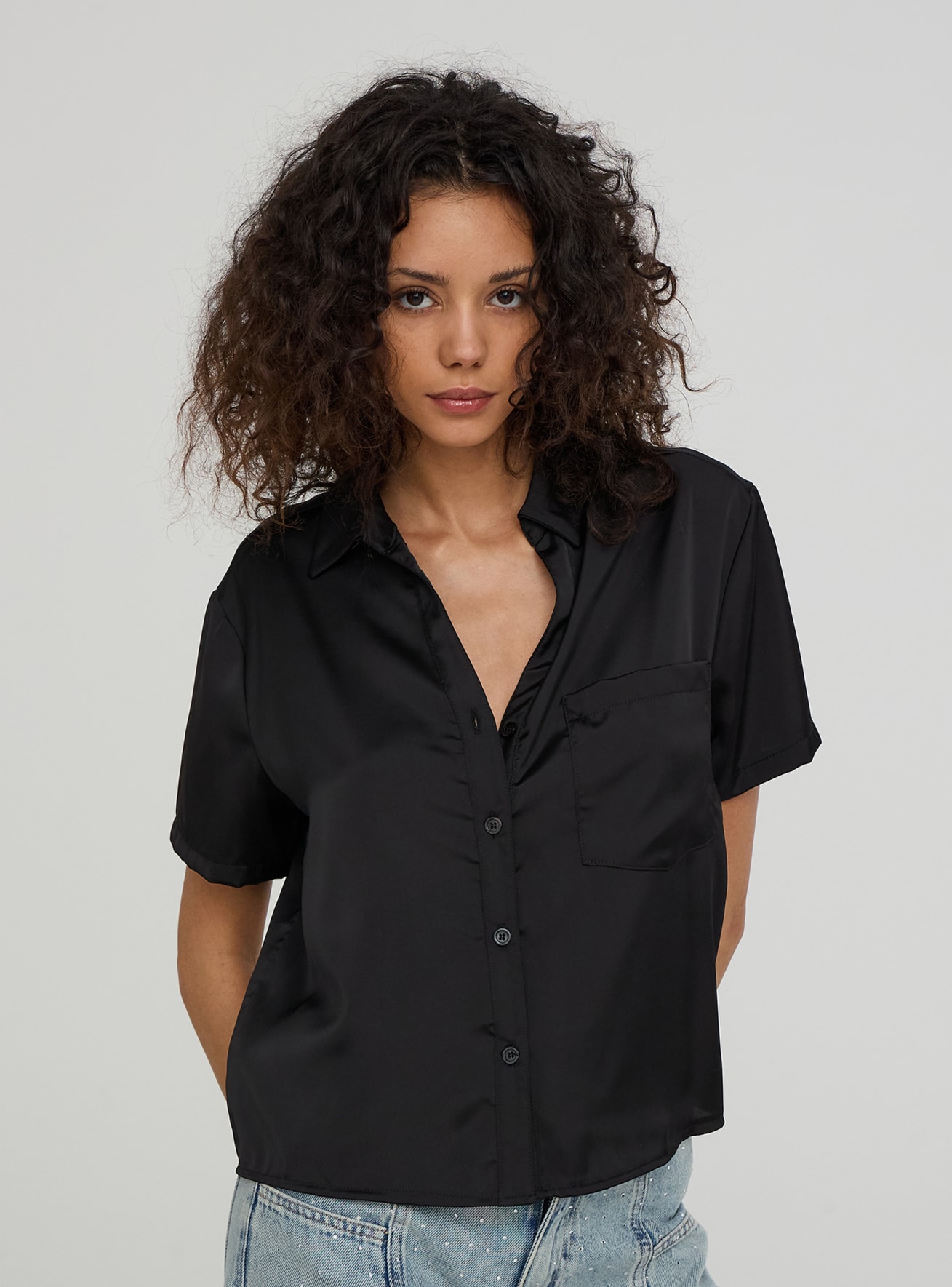 Short-sleeved shirt Woman Terranova