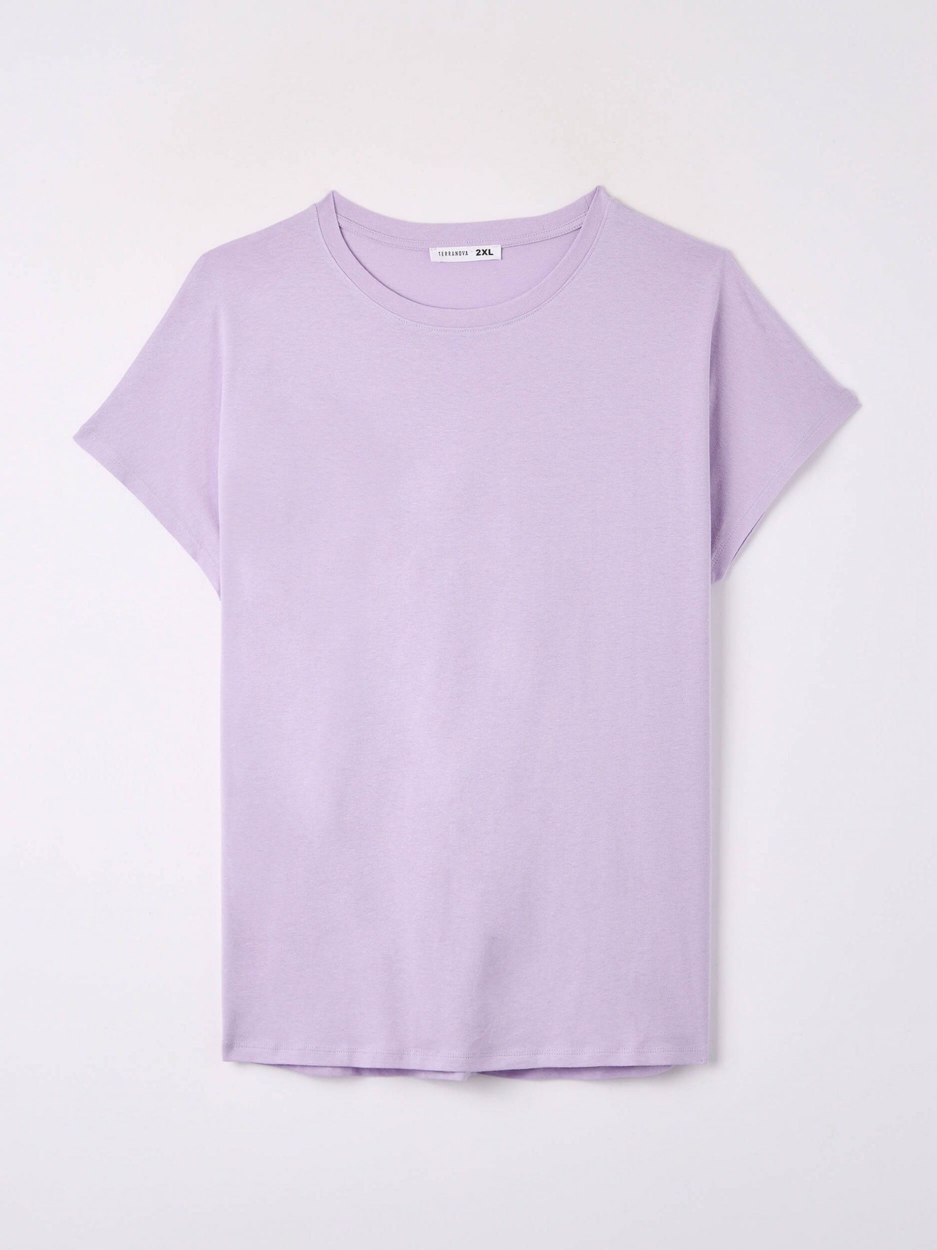 Terranova T-shirt - | Buy loose Single-colour Lilla Online