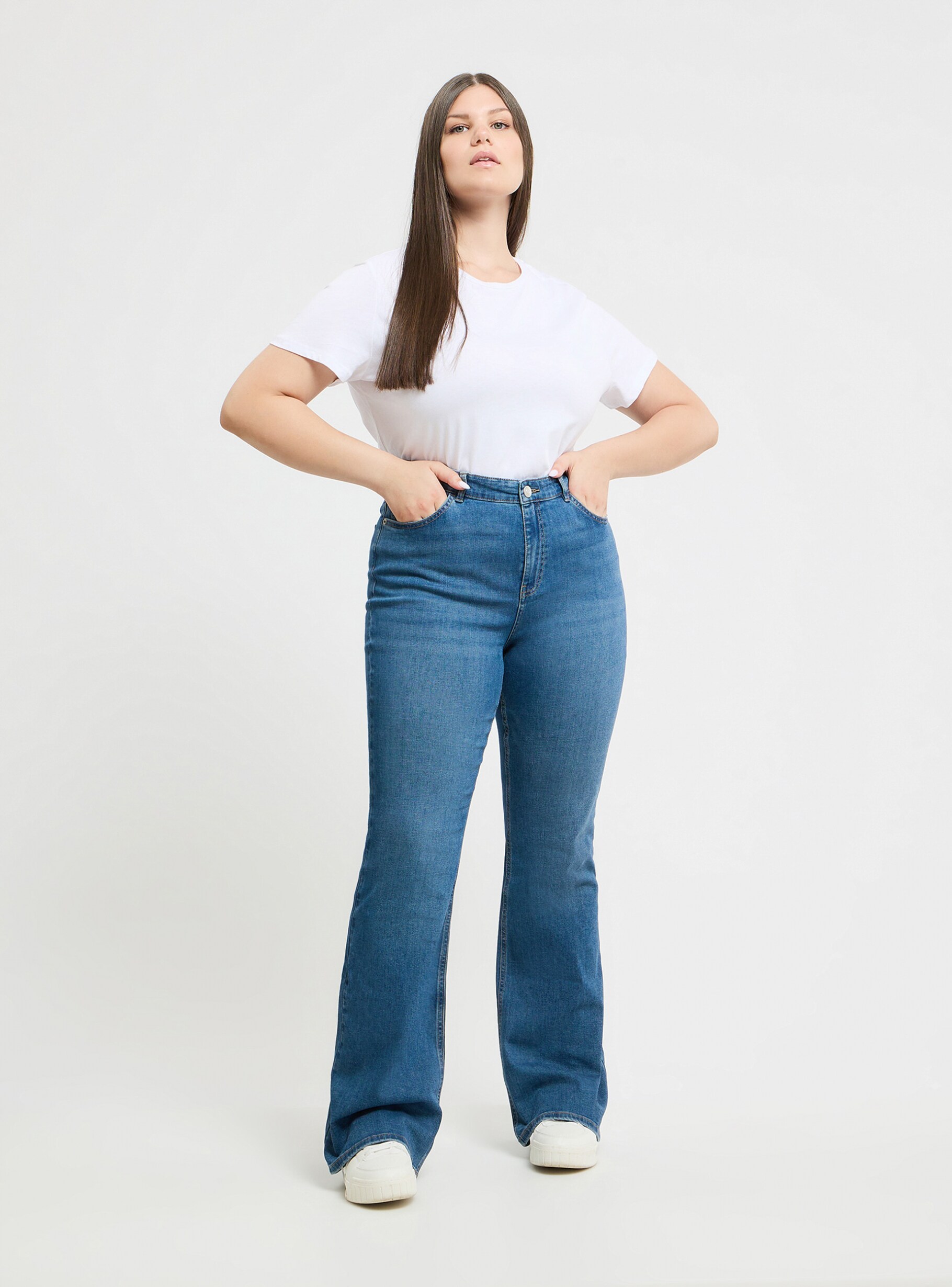 Lauren Curvy Fit Super Flare Jeans – Lilla Cavallo