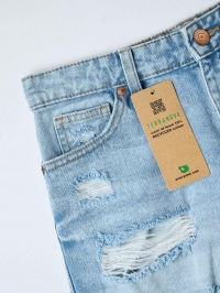 Pantalone Jeans Corto Donna Terranova