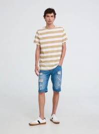 Short en Jeans Homme Terranova