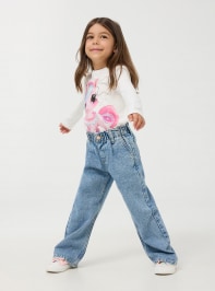 Pantalone Jeans Lungo Bambina Kids