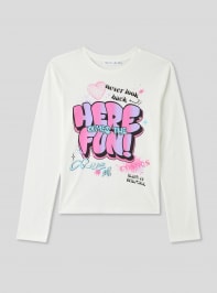 Long-sleeved T-shirt Girls Terranova