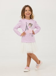 T-Shirt ML Bambina Terranova