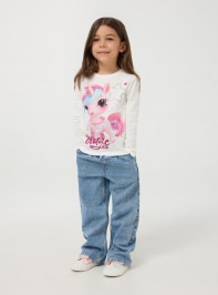 T-Shirt ML Bambina Terranova