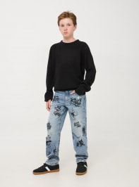 Pantalone Jeans Lungo Junge Terranova