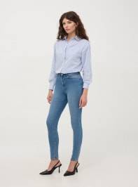 Pantalone Jeans Lungo Damen Terranova