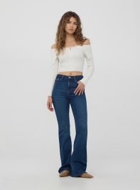 Pantalone Jeans Lungo Donna Terranova