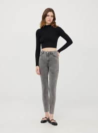 Long pants jeans Woman Terranova