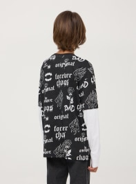 Long-sleeved T-shirt Boys Terranova