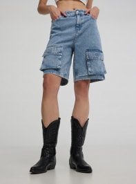 Short pants jeans Woman Terranova