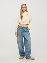 Long pants jeans Woman Terranova