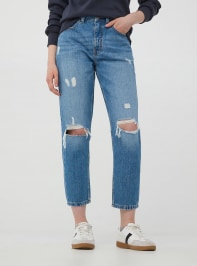 Long pants jeans Woman Terranova