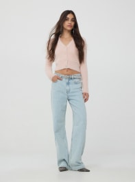 Pantalone Jeans Lungo Damen Terranova