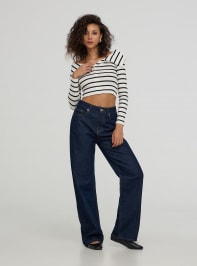 Pantalone Jeans Lungo Damen Terranova