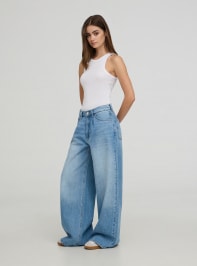 Pantalone Jeans Lungo Damen Terranova