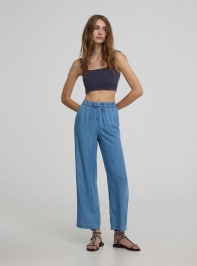 Pantalone Jeans Lungo Damen Terranova