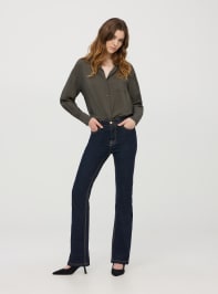 Pantalone Jeans Lungo Donna Terranova