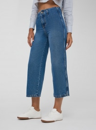 Pantalone Jeans Lungo Damen Terranova