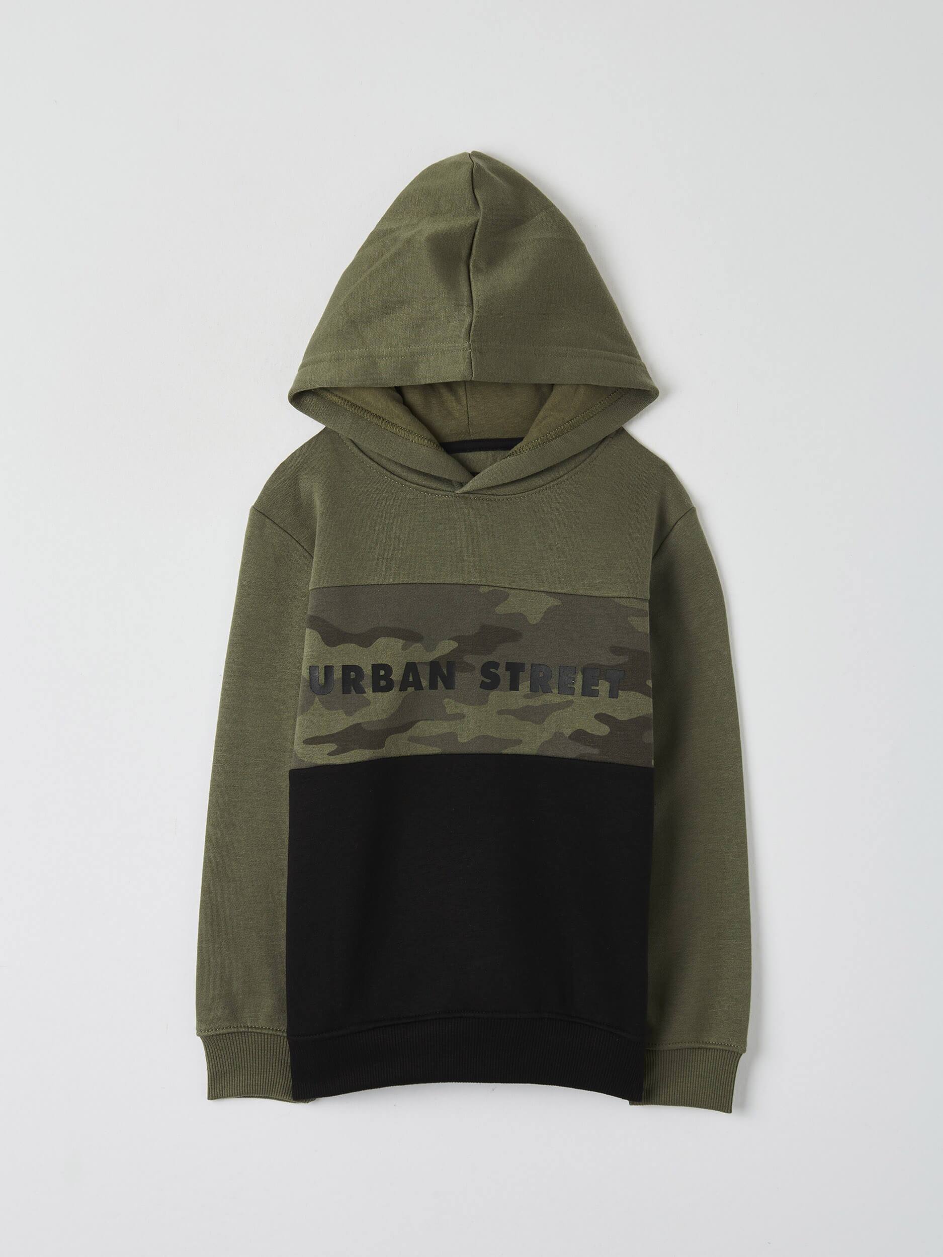 green colour sweatshirt