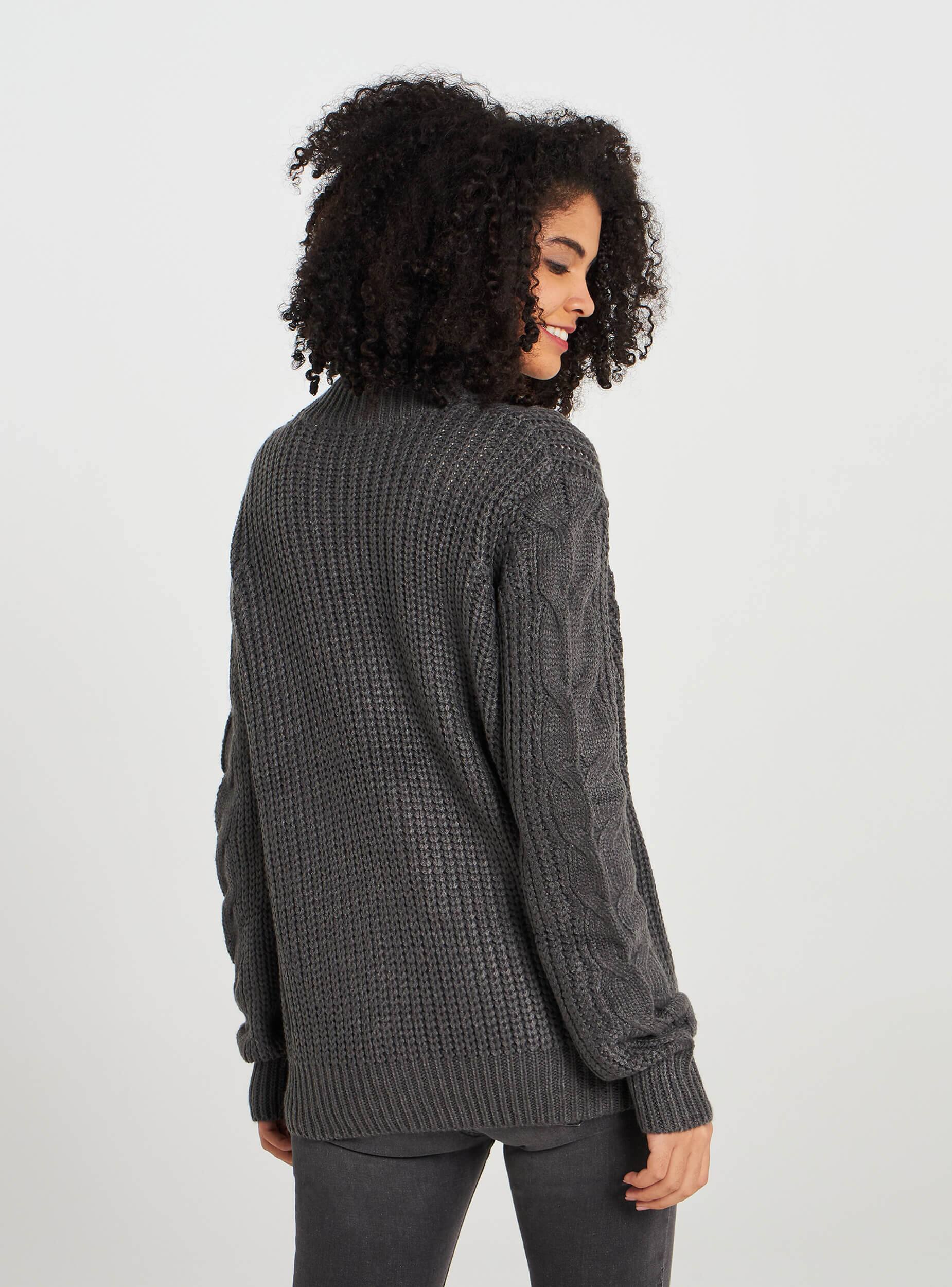 cardigan dark grey