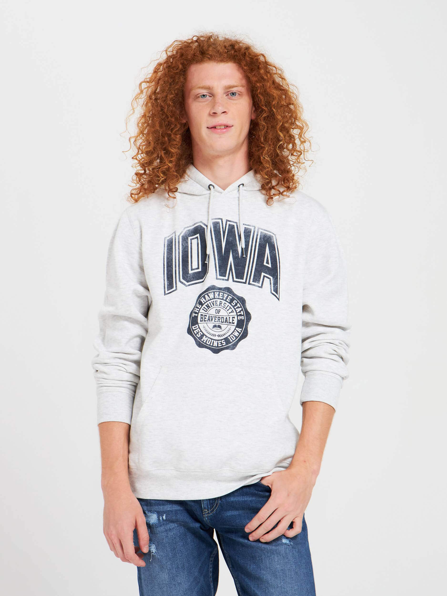 red college sweatshirt