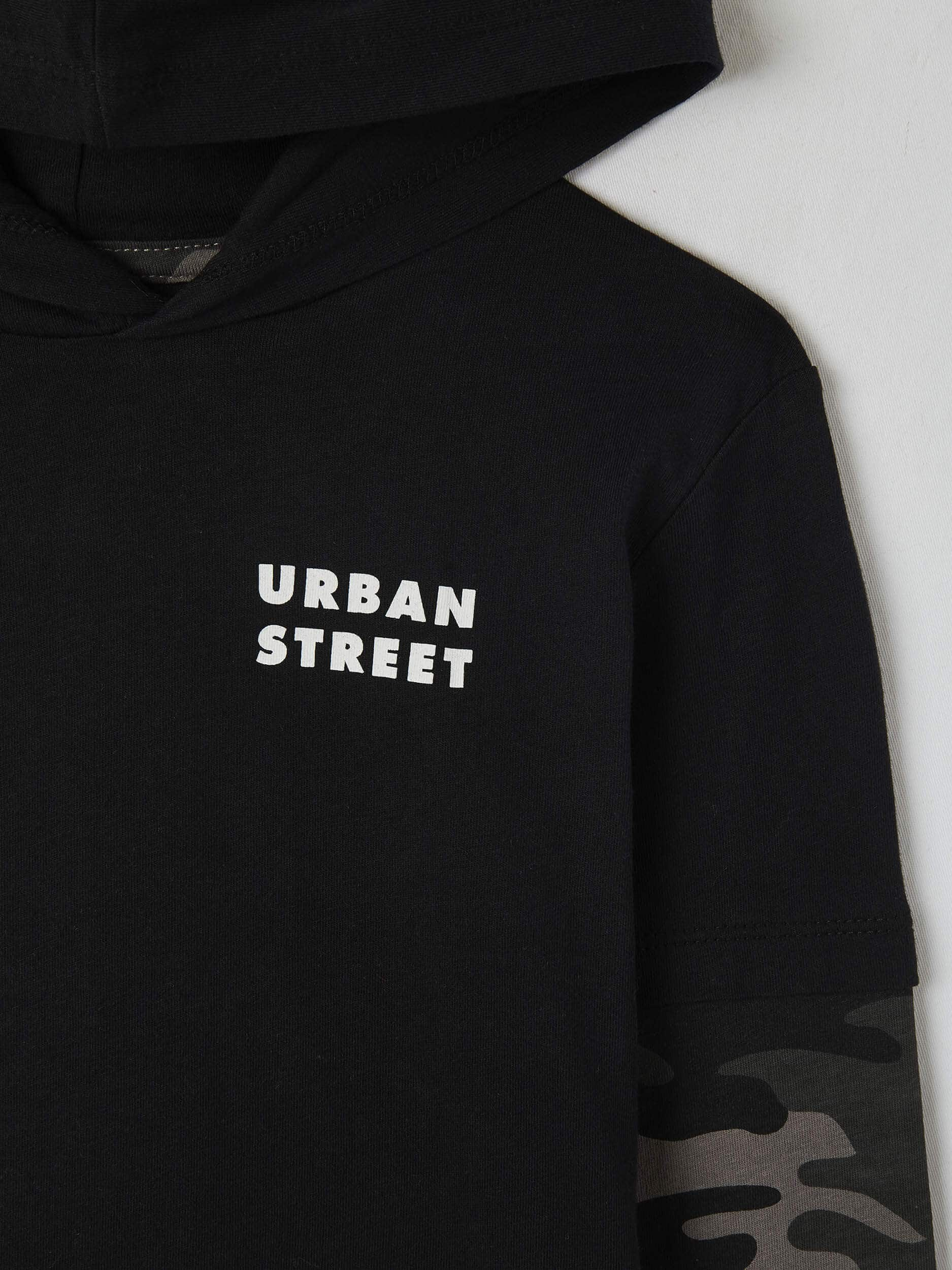 hooded t shirt online