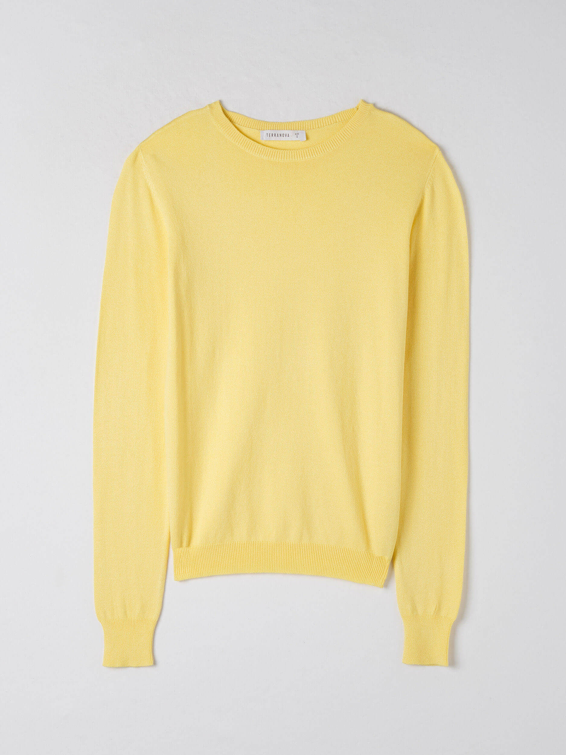 yellow pastel sweater