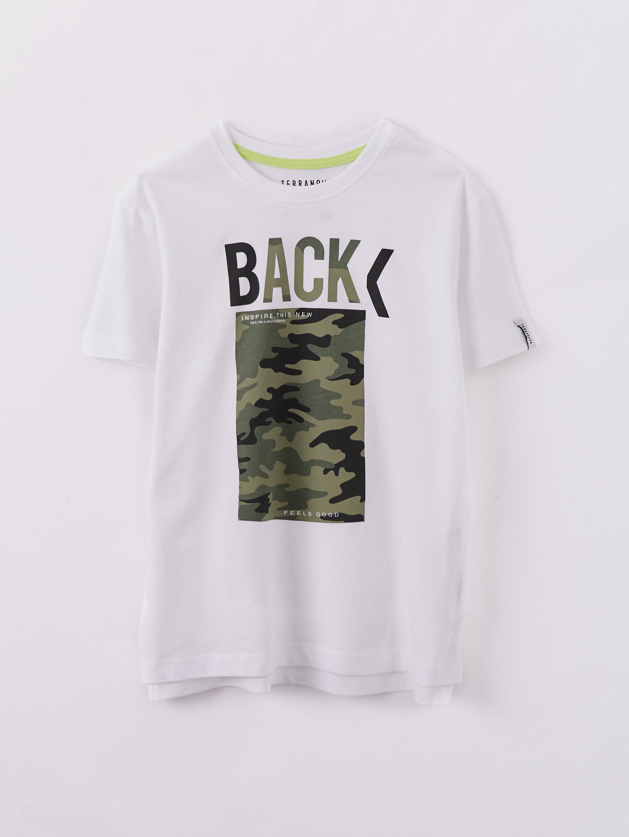 camouflage print t shirt