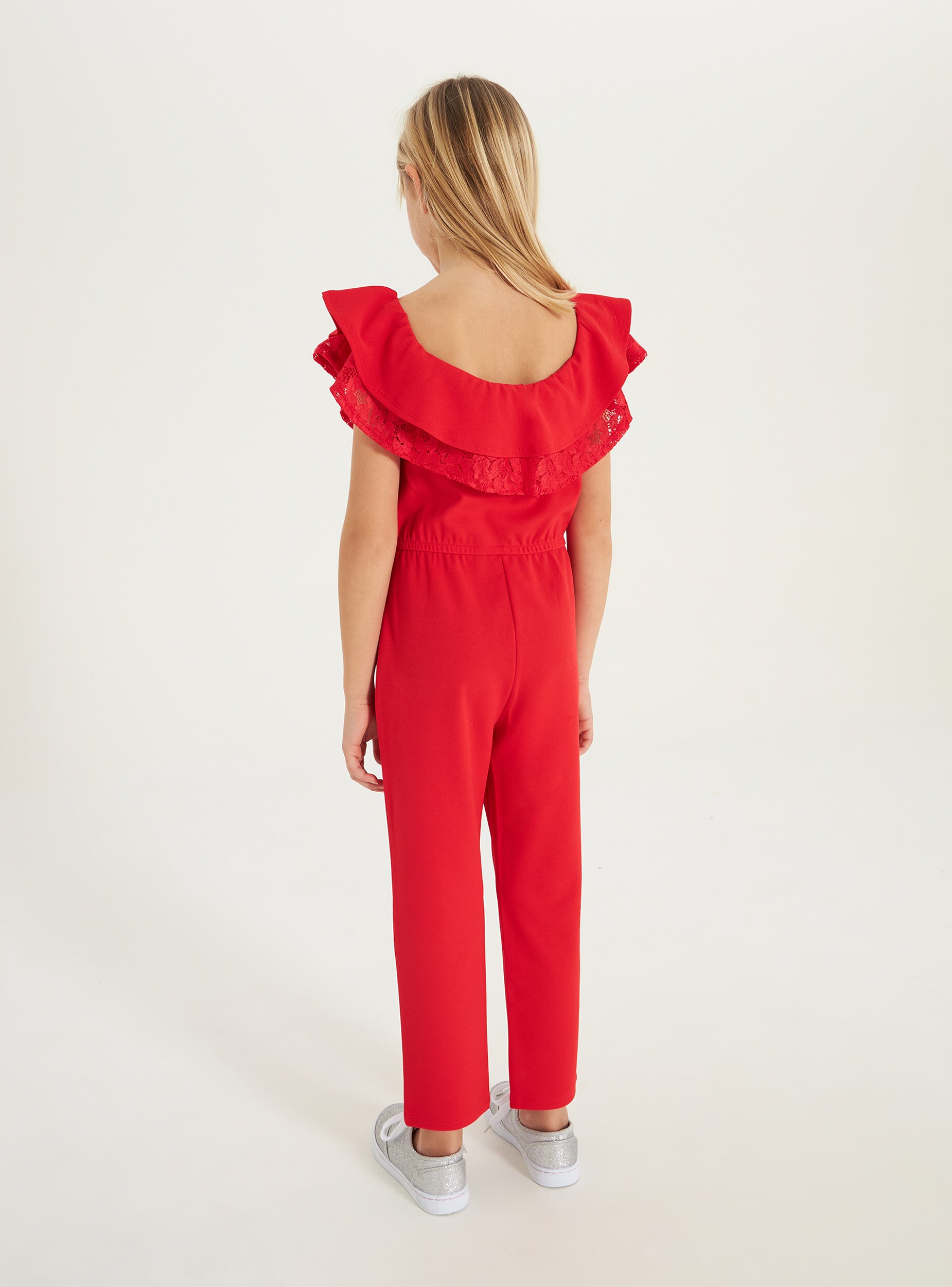 Red Single Colour Off Shoulder One Piece Buy Online Terranova