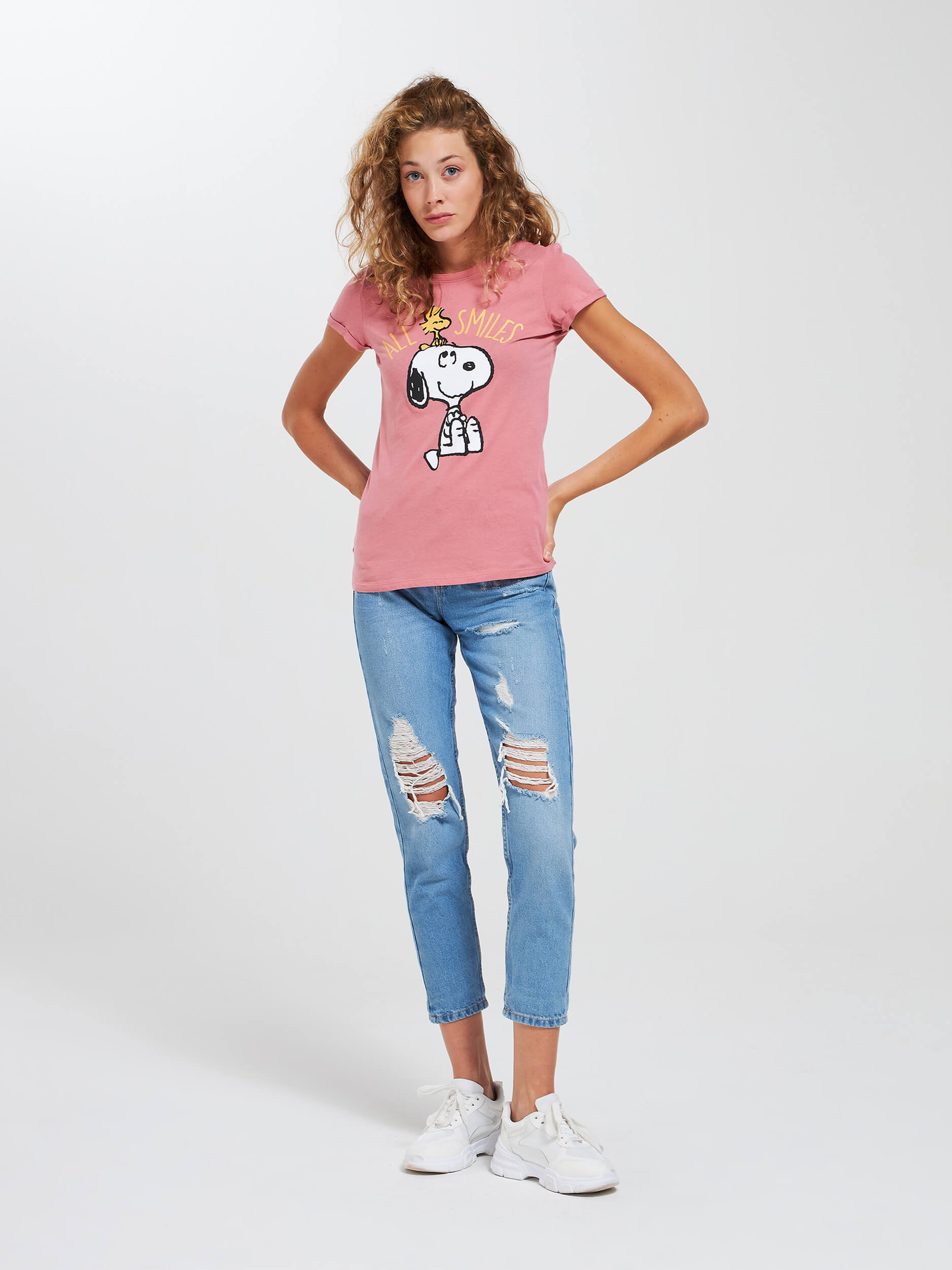 t shirt snoopy femme