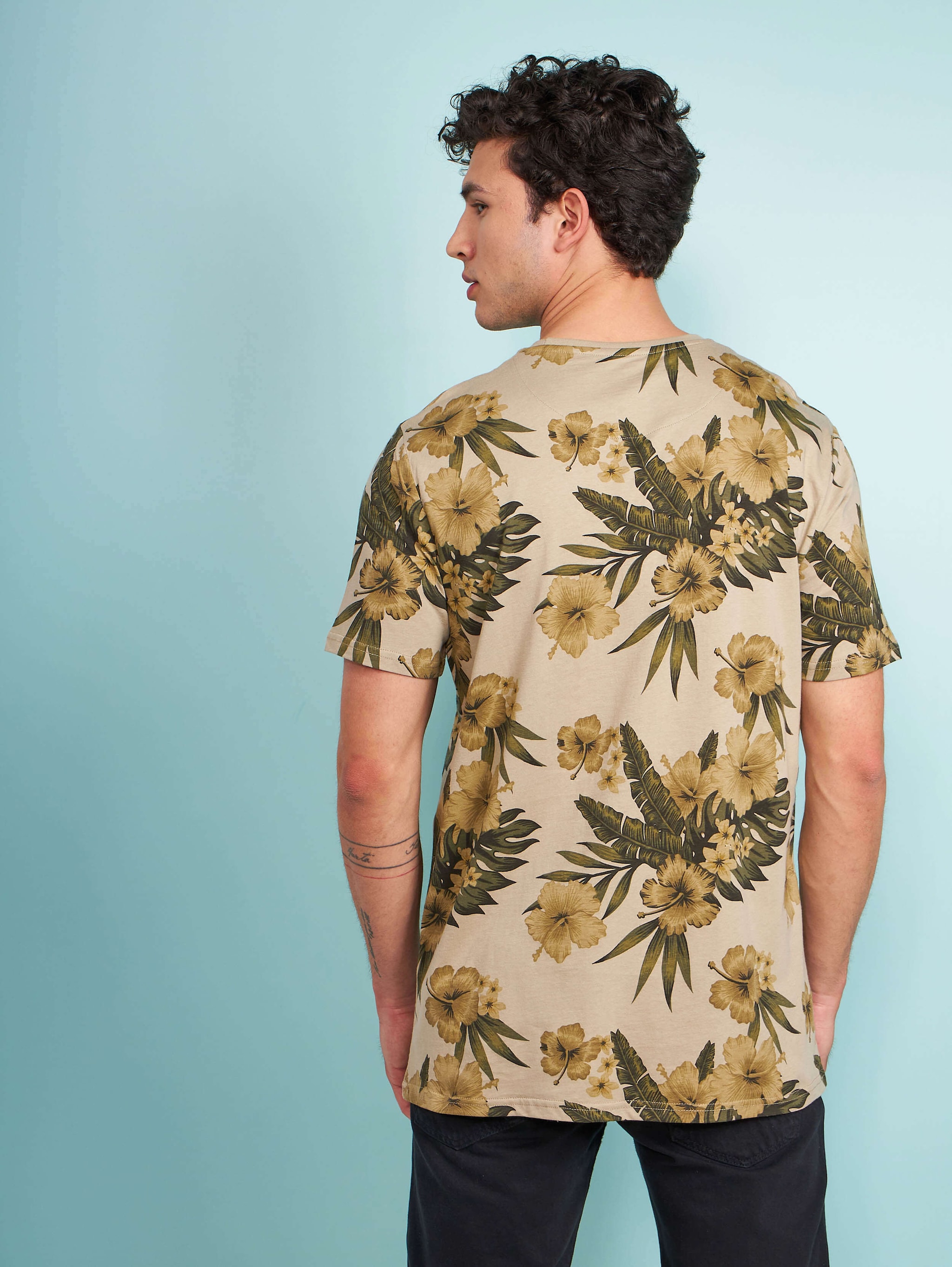 tropical print t shirts